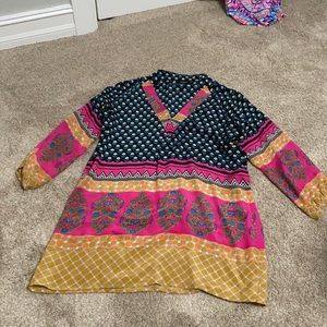 Tolani Tunic Dress - EUC - Size S